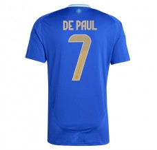 Maglia Argentina De Paul 7 Divisa Trasferta Copa América 2024
