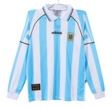 Maglia Argentina Divisa Prima Retro 1996-97 Manica Lunga