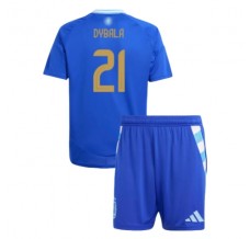 Maglia Argentina Dybala 21 Bambino Divisa Trasferta Copa América 2024