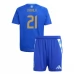 Maglia Argentina Dybala 21 Bambino Divisa Trasferta Copa América 2024