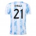 Maglia Argentina Dybala 21 Divisa Prima 2021