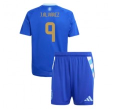 Maglia Argentina J.Alvarez 9 Bambino Divisa Trasferta Copa América 2024