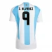 Maglia Argentina J.Alvarez 9 Divisa Prima Copa América 2024