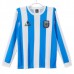 Maglia Argentina Kit Gara Home Retro 1986 Maniche Lunghe