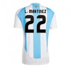 Maglia Argentina L.Martinez 22 Divisa Prima Copa América 2024