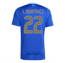 Maglia Argentina L.Martinez 22 Divisa Trasferta Copa América 2024