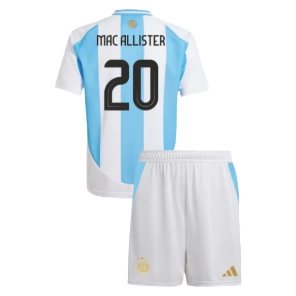 Maglia Argentina Mac Allister 20 Bambino Divisa Prima Copa América 2024 Maglia Argentina Mac Allister 20 Bambino Divisa Prima Copa América 2024