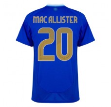 Maglia Argentina Mac Allister 20 Divisa Trasferta Copa América 2024