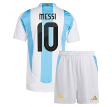Maglia Argentina Messi 10 Bambino Divisa Prima Copa América 2024