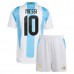 Maglia Argentina Messi 10 Bambino Divisa Prima Copa América 2024