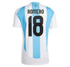 Maglia Argentina Romero 18 Divisa Prima Copa América 2024