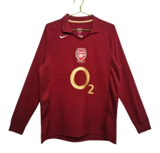 Maglia Arsenal Divisa Prima Retro 2005-06 Manica Lunga