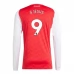 Maglia Arsenal G.Jesus 9 Divisa Prima 2025/26 Manica Lunga