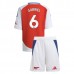 Maglia Arsenal Gabriel 6 Bambino Divisa Prima 2024/25