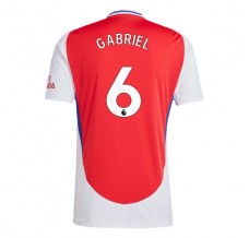Maglia Arsenal Gabriel 6 Divisa Prima 2024/25