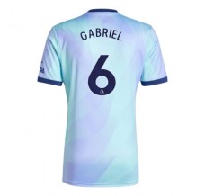 Maglia Arsenal Gabriel 6 Divisa Terza 2024/25