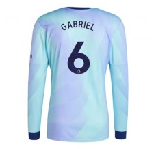Maglia Arsenal Gabriel 6 Divisa Terza 2024/25 Manica Lunga