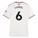 Maglia Arsenal Gabriel 6 Divisa Terza 2025/26