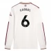 Maglia Arsenal Gabriel 6 Divisa Terza 2025/26 Manica Lunga