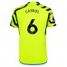 Maglia Arsenal Gabriel 6 Divisa Trasferta 2023/24