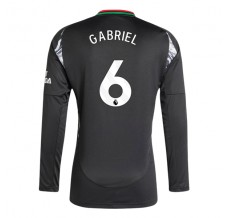 Maglia Arsenal Gabriel 6 Divisa Trasferta 2024/25 Manica Lunga