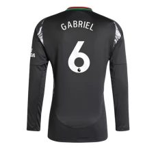 Maglia Arsenal Gabriel 6 Divisa Trasferta 2024/25 Manica Lunga