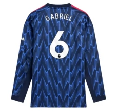 Maglia Arsenal Gabriel 6 Divisa Trasferta 2025/26 Manica Lunga