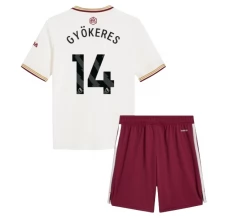 Maglia Arsenal Gyökeres 14 Bambino Divisa Terza 2025/26