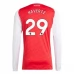 Maglia Arsenal Havertz 29 Divisa Prima 2025/26 Manica Lunga