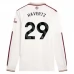 Maglia Arsenal Havertz 29 Divisa Terza 2025/26 Manica Lunga