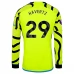 Maglia Arsenal Havertz 29 Divisa Trasferta 2023/24 Manica Lunga