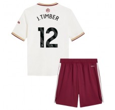 Maglia Arsenal J.Timber 12 Bambino Divisa Terza 2025/26