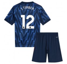 Maglia Arsenal J.Timber 12 Bambino Divisa Trasferta 2025/26