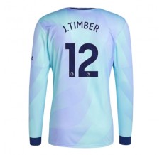 Maglia Arsenal J.Timber 12 Divisa Terza 2024/25 Manica Lunga