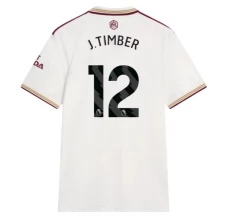 Maglia Arsenal J.Timber 12 Divisa Terza 2025/26