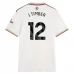 Maglia Arsenal J.Timber 12 Divisa Terza 2025/26