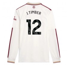 Maglia Arsenal J.Timber 12 Divisa Terza 2025/26 Manica Lunga