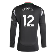 Maglia Arsenal J.Timber 12 Divisa Trasferta 2024/25 Manica Lunga