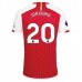 Maglia Arsenal Jorginho 20 Divisa Prima 2023/24