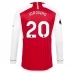 Maglia Arsenal Jorginho 20 Divisa Prima 2023/24 Manica Lunga