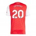 Maglia Arsenal Jorginho 20 Divisa Prima 2025/26