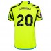 Maglia Arsenal Jorginho 20 Divisa Trasferta 2023/24