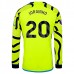 Maglia Arsenal Jorginho 20 Divisa Trasferta 2023/24 Manica Lunga