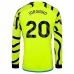 Maglia Arsenal Jorginho 20 Divisa Trasferta 2023/24 Manica Lunga