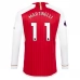 Maglia Arsenal Martinelli 11 Divisa Prima 2023/24 Manica Lunga