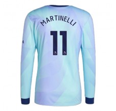 Maglia Arsenal Martinelli 11 Divisa Terza 2024/25 Manica Lunga
