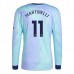 Maglia Arsenal Martinelli 11 Divisa Terza 2024/25 Manica Lunga