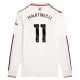 Maglia Arsenal Martinelli 11 Divisa Terza 2025/26 Manica Lunga