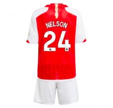 Maglia Arsenal Nelson 24 Bambino Divisa Prima 2023/24