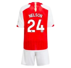 Maglia Arsenal Nelson 24 Bambino Divisa Prima 2023/24